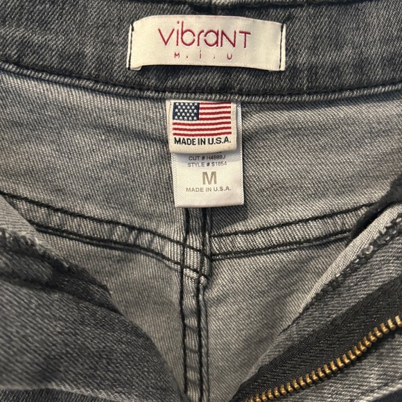 High Rise Short Jean Shorts - Picture 3 of 3